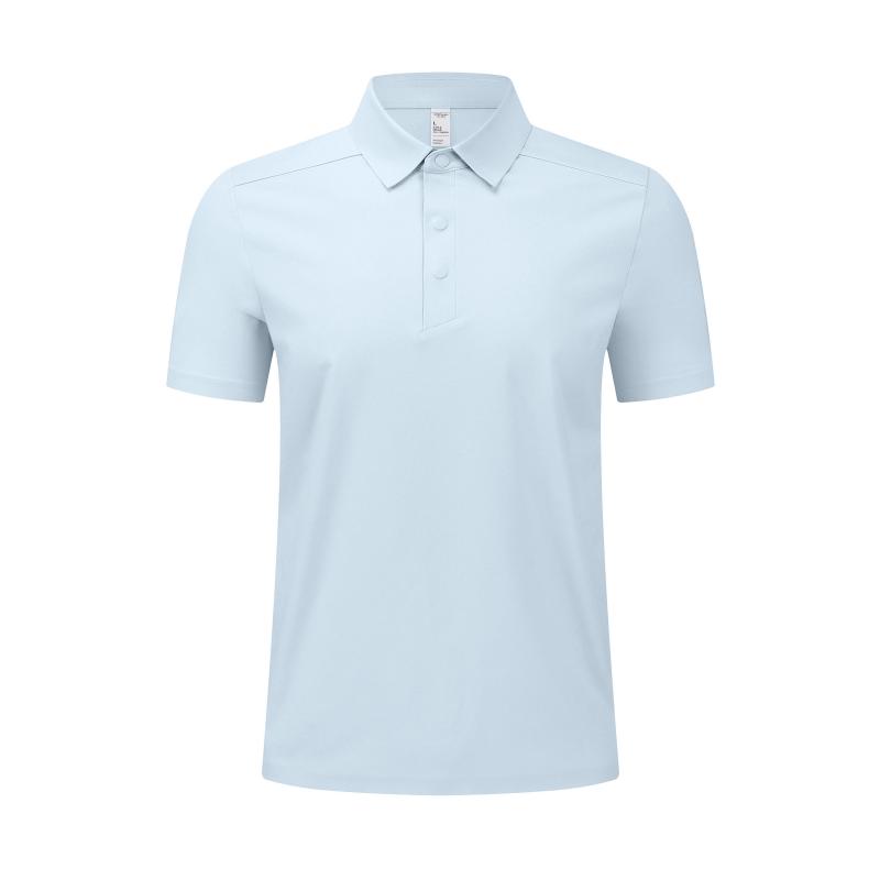 液氨蜂巢布5008 天空兰 Polo 衫定制